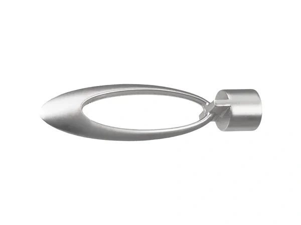 Garniža 19mm - drážková tyč - 1rad - VENEZIA - satin