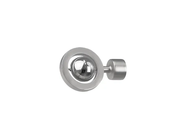 Garniža 19x19mm - drážková tyč - 2rady - JUPITER - satin