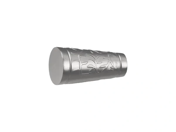 Garniža 19x19mm - drážková tyč - 2rady - SEVILLA - satin