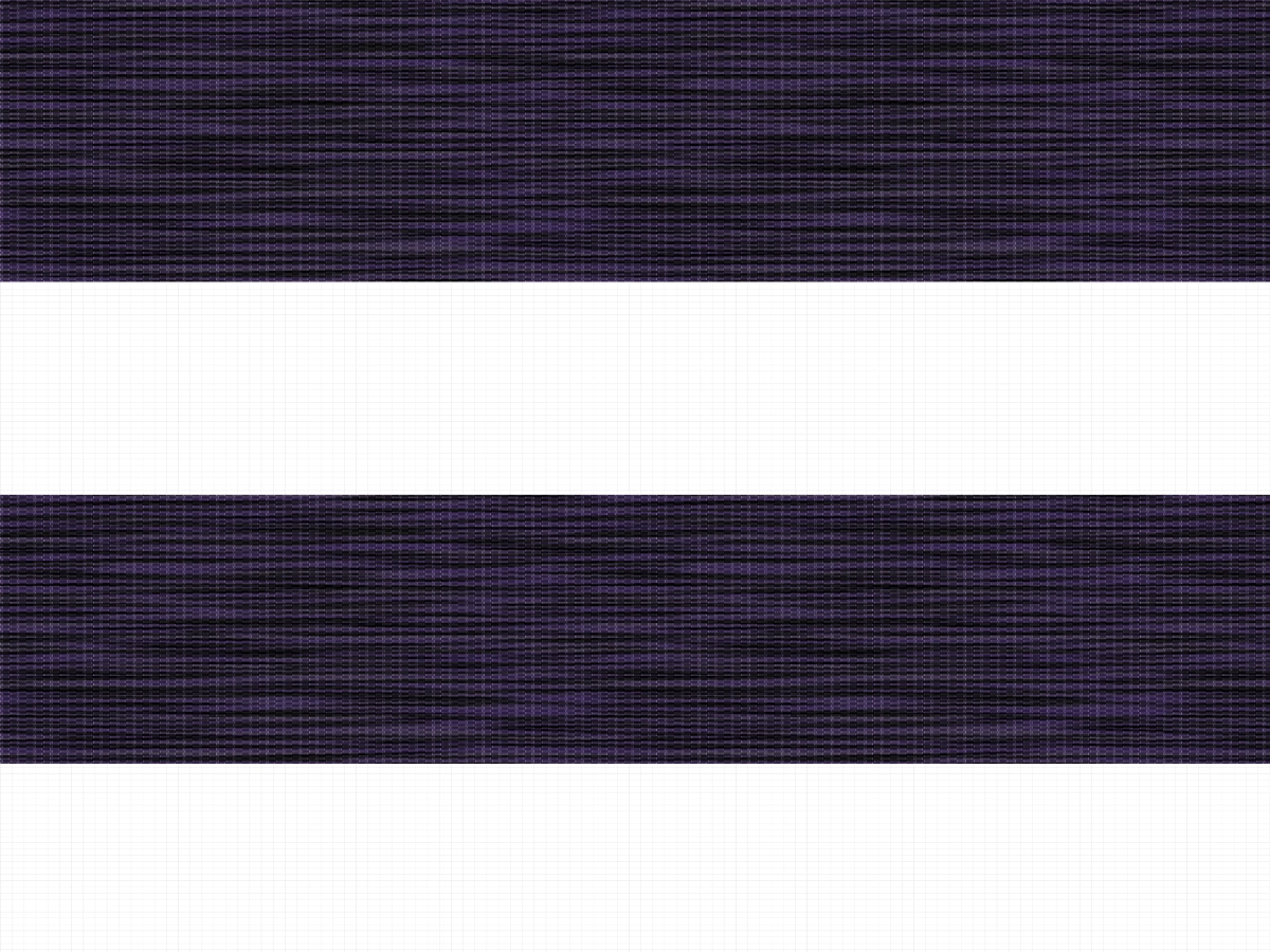 Maurícius 68 - tmavá fialová (čierny dekor)
