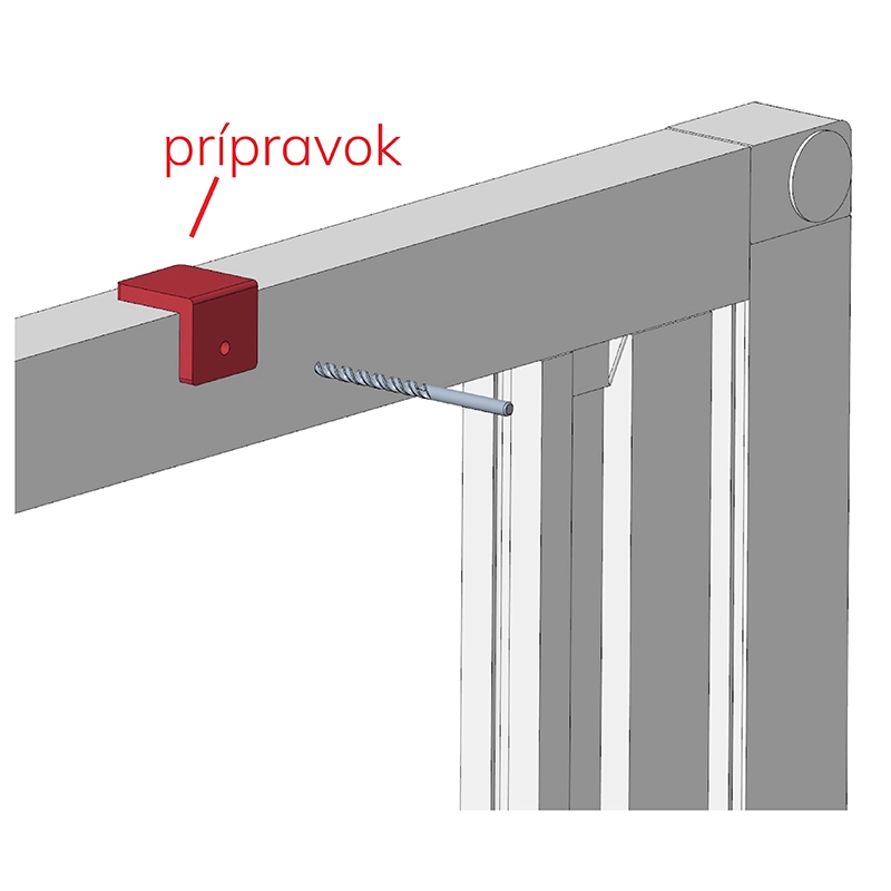 montáž sieťky na okno plisé lite - 02img